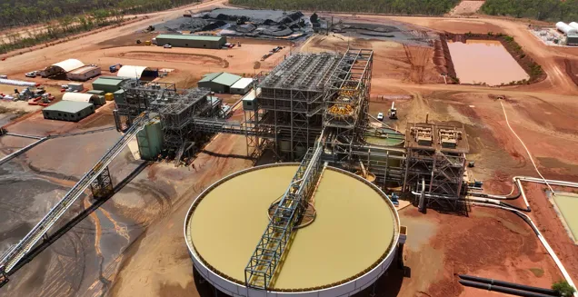 Thunderbird Mineral Sands - View of the sign