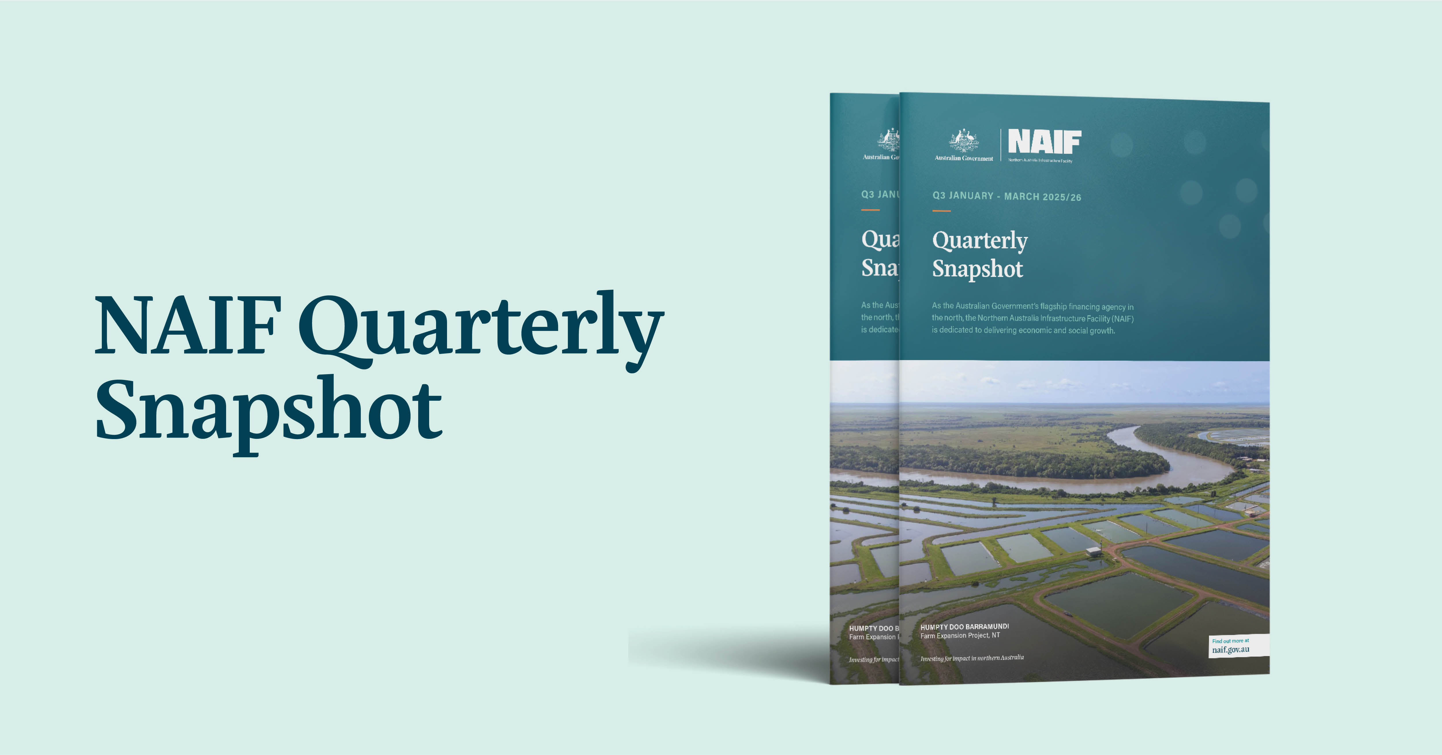 NAIF Quarterly Snapshot October - December Q3 2025-26