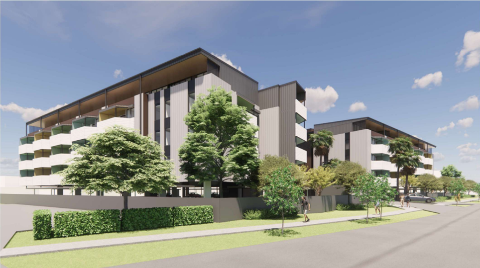 Render of Hurst Holding Co Pty Ltd Townsville Affordable Living Precinct