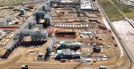 Pilbara Ports Authority, Perdaman, Water Corp - Computer render Aeriel view