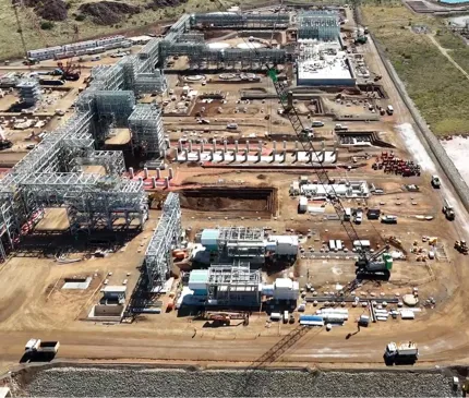 Computer generated image of Perdaman plant