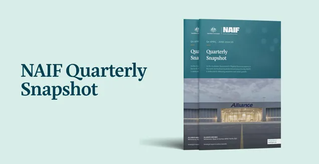 NAIF Quarterly Snapshot April - June Q4 2024-25