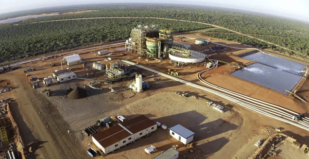 Coburn Heavy Minerals Project - Aerial view