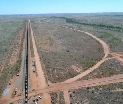 Lithium mine road upgrade brings faster, safer trucking