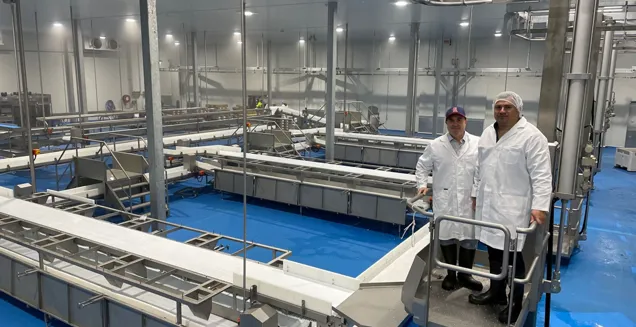 Beef Processing Facility - Aerial view