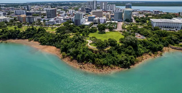 Darwin CBD During The Day In Northern Territory