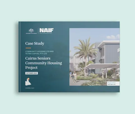 Cairns Seniors Community Housing Project Case Study Mockup