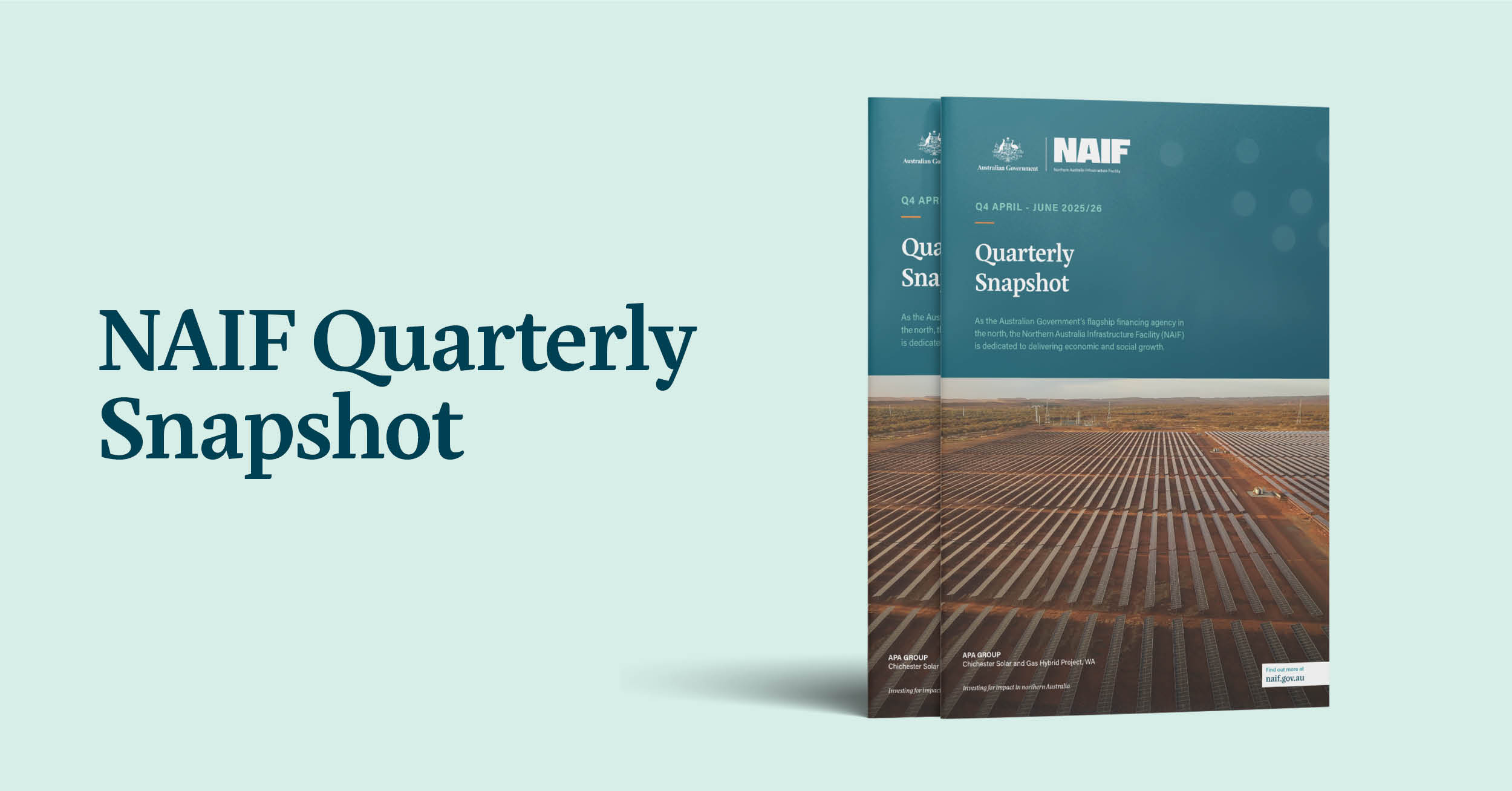 NAIF Quarterly Snapshot Q4 2025-26