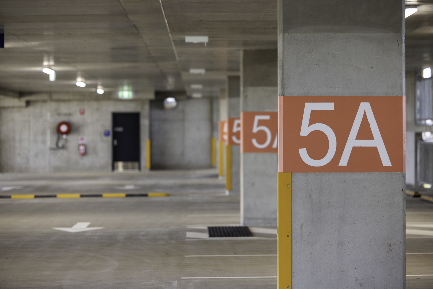 Mater Health Multi Storey Carpark Townsville Level 5A Concrete Pillar
